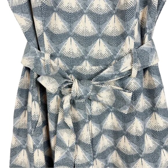 NWT En Saison Shelly Romper in Blue Natural - Picture 6 of 9